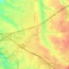 Worthington topographic map, elevation, terrain