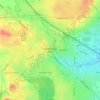 Menomonee Falls topographic map, elevation, terrain