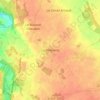 La Millerette topographic map, elevation, terrain