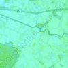 Vrij topographic map, elevation, terrain