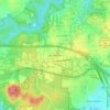 West Hills East topographic map, elevation, terrain