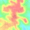 Flower Mountain topographic map, elevation, terrain