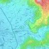 Shijiao topographic map, elevation, terrain