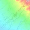 Curry topographic map, elevation, terrain