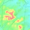 Heatherwood Hills topographic map, elevation, terrain