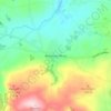 Betws-yn-Rhos topographic map, elevation, terrain