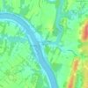 Antietam topographic map, elevation, terrain