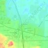 Sunshine Village topographic map, elevation, terrain