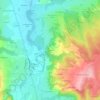 Magaud topographic map, elevation, terrain