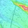 Donghaiku topographic map, elevation, terrain