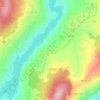 Favões topographic map, elevation, terrain