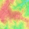 500-летний дуб topographic map, elevation, terrain