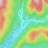 Lanesville topographic map, elevation, terrain