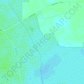Okaloacoochee Slough topographic map, elevation, terrain