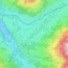Holzham topographic map, elevation, terrain