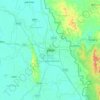 Cumilla topographic map, elevation, terrain