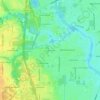 Hyde Grove topographic map, elevation, terrain