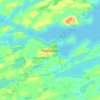 Neskantaga topographic map, elevation, terrain