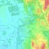 North Amherst topographic map, elevation, terrain