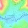 Yanahuara topographic map, elevation, terrain