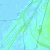 Denver Sluice topographic map, elevation, terrain
