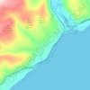 Gartymore topographic map, elevation, terrain