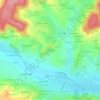 La Mercerie topographic map, elevation, terrain