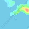 Fenit topographic map, elevation, terrain