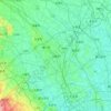 Ageo topographic map, elevation, terrain