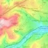 Leymoor topographic map, elevation, terrain