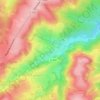 Mariagne topographic map, elevation, terrain