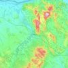 Tatabánya topographic map, elevation, terrain