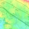 Lenham Heath topographic map, elevation, terrain