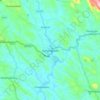 Kanjirappalli topographic map, elevation, terrain