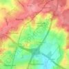 Steward's Green topographic map, elevation, terrain