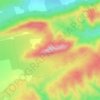 Gaspar topographic map, elevation, terrain