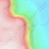 Angel Falls topographic map, elevation, terrain