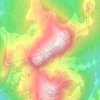 Puma topographic map, elevation, terrain