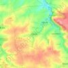 Planitz topographic map, elevation, terrain