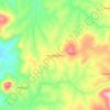 Ambohijanahary topographic map, elevation, terrain