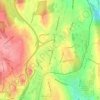 Summit topographic map, elevation, terrain