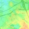 Shavington topographic map, elevation, terrain