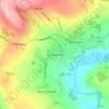 Sunnybrow topographic map, elevation, terrain