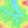 Sunbridge Wells topographic map, elevation, terrain