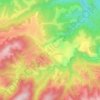 Rod topographic map, elevation, terrain
