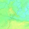 San Antonino topographic map, elevation, terrain