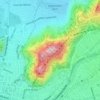 Cerro San Cristóbal topographic map, elevation, terrain