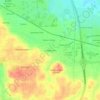 College Grove topographic map, elevation, terrain