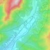 Ashford topographic map, elevation, terrain