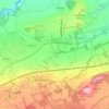 Humbie topographic map, elevation, terrain